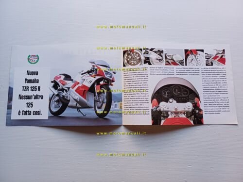 YAMAHA TZR 125 R 1991 depliant originale ITALIANO