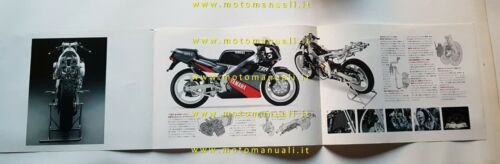 Yamaha TZR 250 1989 depliant giapponese originale moto JAPANESE brochure