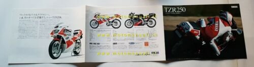 Yamaha TZR 250 1989 depliant giapponese originale moto JAPANESE brochure