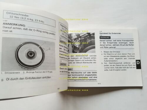 Yamaha V MAX 1200 VMX12 2EN 1986 manuale uso manutenzione …