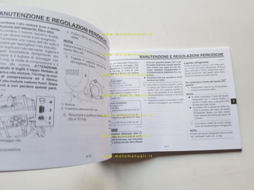 Yamaha WR 125 R-X 22B 2009 manuale uso manutenzione libretto …