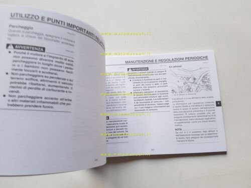 Yamaha WR 125 R-X 22B 2009 manuale uso manutenzione libretto …