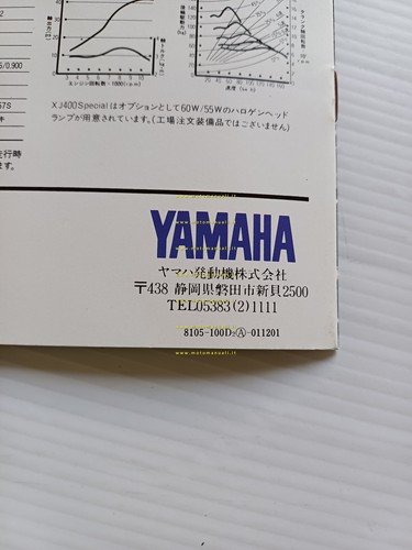 Yamaha XJ 400 - XJ 400 D -XJ 400 Special …