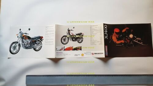 Yamaha XJ 400 1982 depliant moto italiano originale brochure
