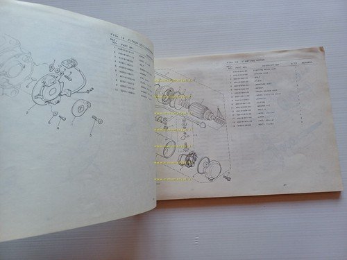 Yamaha XJ 400 4V7 1982 catalogo ricambi originale spare parts …