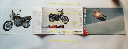 Yamaha XJ 500 1981 depliant originale moto ITALIANO brochure