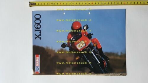 Yamaha XJ 600 1984 depliant originale moto ITALIANO brochure