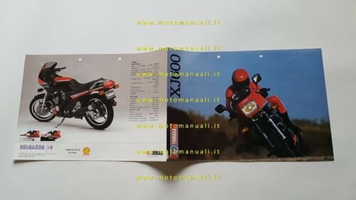 Yamaha XJ 600 1984 depliant originale moto ITALIANO brochure