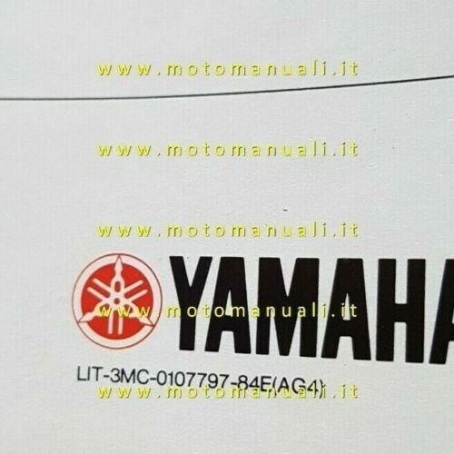 Yamaha XJ 600 1984 depliant originale moto ITALIANO brochure