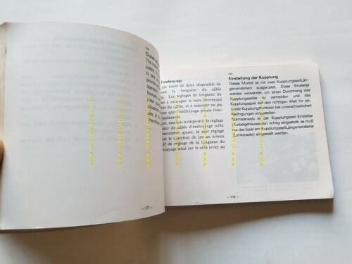 Yamaha XJ 600 51H 1984 manuale uso manutenzione INGLESE originale