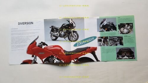 Yamaha XJ 600 S Diversion 1993 depliant originale ITALIANO