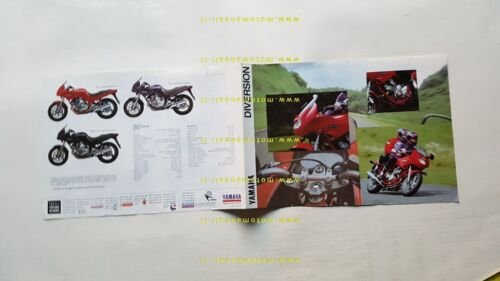 Yamaha XJ 600 S Diversion 1993 depliant originale ITALIANO