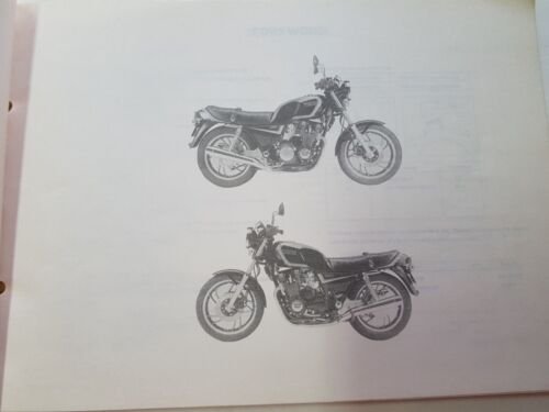 Yamaha XJ 650 1982 catalogo ricambi originale spare parts catalog