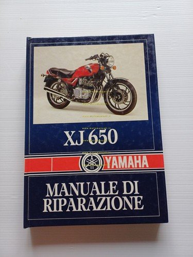 Yamaha XJ 650 1986 manuale officina riparazione ITALIANO originale