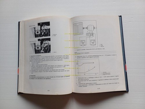 Yamaha XJ 650 1986 manuale officina riparazione ITALIANO originale