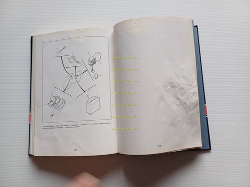 Yamaha XJ 650 1986 manuale officina riparazione ITALIANO originale