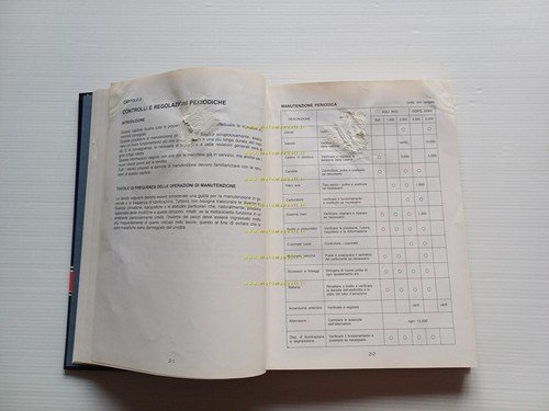 Yamaha XJ 650 1986 manuale officina riparazione ITALIANO originale