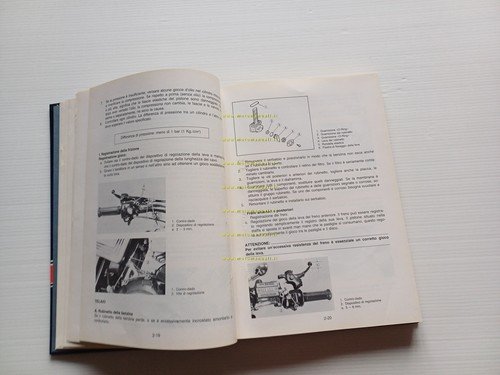Yamaha XJ 650 1986 manuale officina riparazione ITALIANO originale
