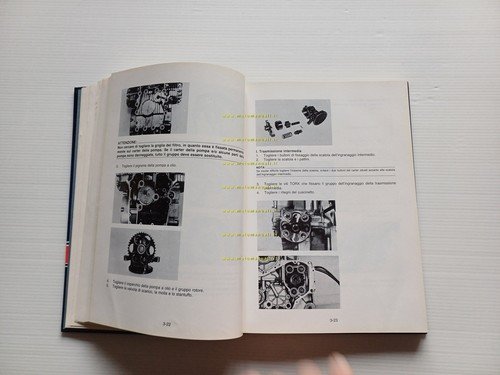 Yamaha XJ 650 1986 manuale officina riparazione ITALIANO originale