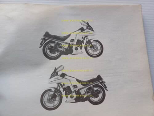 Yamaha XJ 650 T Turbo 11T 1982 catalogo ricambi originale …