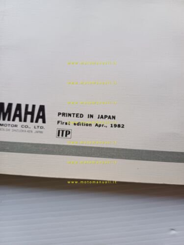 Yamaha XJ 650 T Turbo 11T 1982 catalogo ricambi originale …