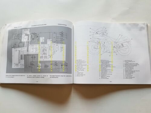Yamaha XJ 650 T Turbo 11T 1982 supplemento manuale officina …