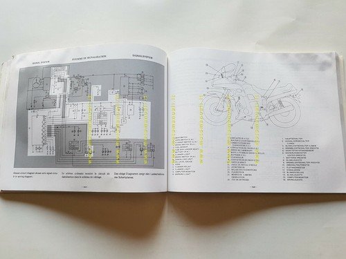 Yamaha XJ 650 T Turbo 11T 1982 supplemento manuale officina …