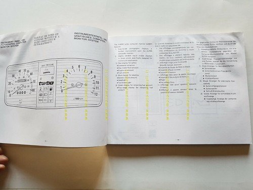 Yamaha XJ 650 T Turbo 11T 1982 supplemento manuale officina …