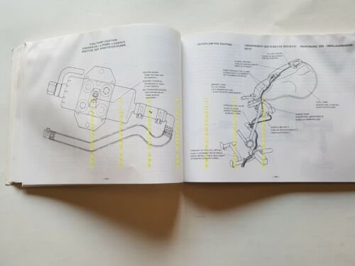 Yamaha XJ 650 T Turbo 11T 1982 supplemento manuale officina …