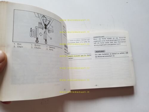 Yamaha XJ 750 11M 1981 manuale uso manutenzione originale