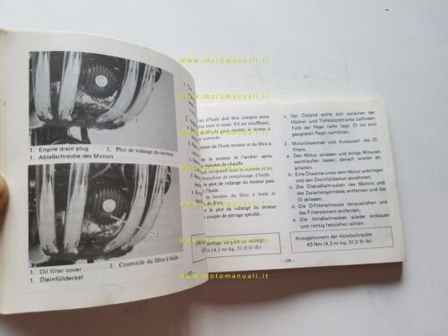 Yamaha XJ 750 11M 1981 manuale uso manutenzione originale