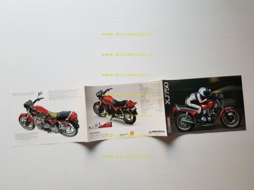 Yamaha XJ 750 1981 depliant originale italiano