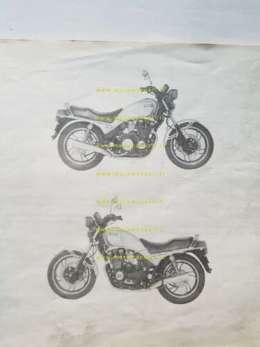 Yamaha XJ 750 1982 catalogo ricambi originale spare parts catalog