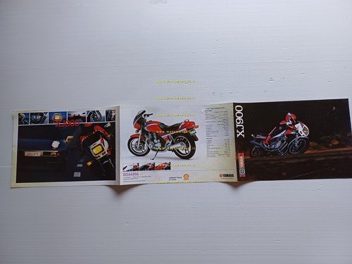 Yamaha XJ 900 1983 depliant moto ITALIANO originale