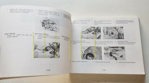 Yamaha XJ 900 1983 manuale officina INGLESE originale workshop manual