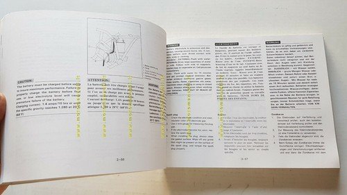 Yamaha XJ 900 1983 manuale officina INGLESE originale workshop manual