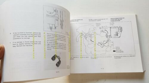 Yamaha XJ 900 1983 manuale officina INGLESE originale workshop manual