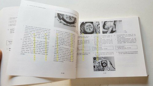 Yamaha XJ 900 1983 manuale officina INGLESE originale workshop manual