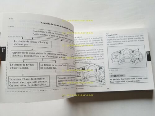 Yamaha XJ 900 F 3NG 1989 manuale uso manutenzione ITALIANO …