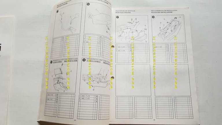 Yamaha XJ 900 S 1995 Service Information+manuale assemblaggio officina originale