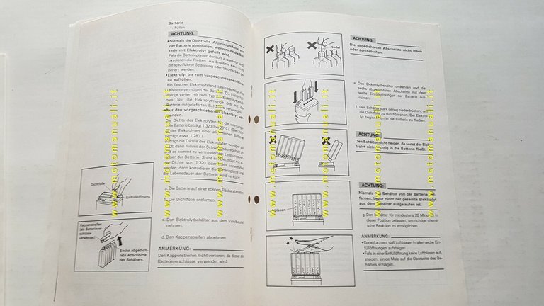 Yamaha XJ 900 S 1995 Service Information+manuale assemblaggio officina originale