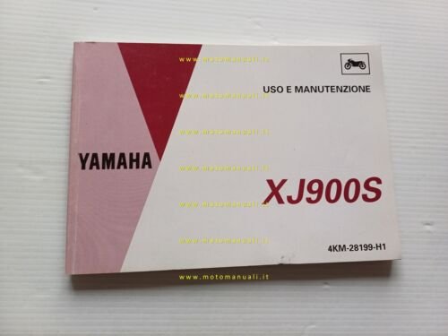 Yamaha XJ 900 S 4KM 1994 manuale uso manutenzione originale …