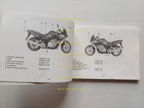 Yamaha XJ 900 S 4KM 1994 manuale uso manutenzione originale …