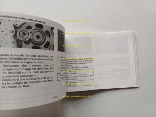 Yamaha XJ 900 S 4KM 1994 manuale uso manutenzione originale …