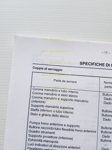 Yamaha XJR 1300 5EA3-SI1 1999 Service Information manuale officina originale