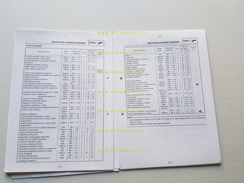 Yamaha XJR 1300 5EA3-SI1 1999 Service Information manuale officina originale