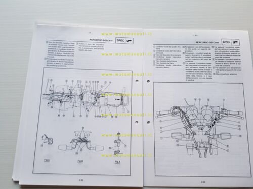 Yamaha XJR 1300 5EA3-SI1 1999 Service Information manuale officina originale