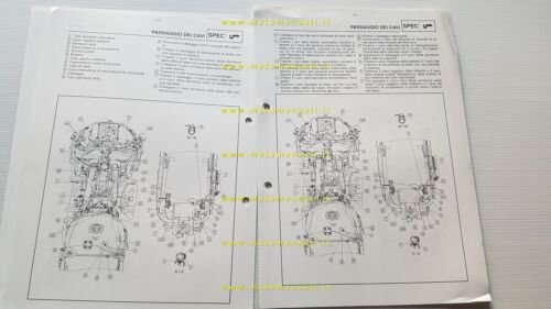 Yamaha XP500 TMAX 2003 Service Information manuale officina italiano originale