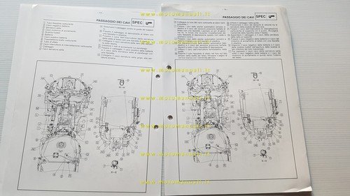 Yamaha XP500 TMAX 2003 Service Information manuale officina italiano originale