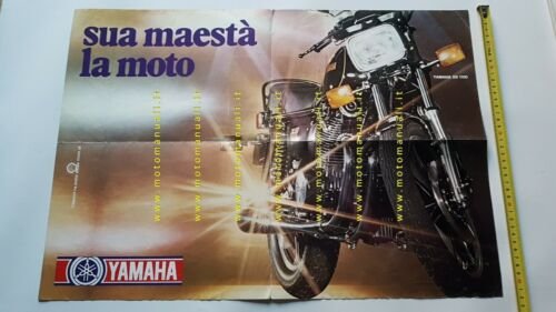 Yamaha XS 1100 - PRODUZIONE 1981 depliant ITALIANO originale moto